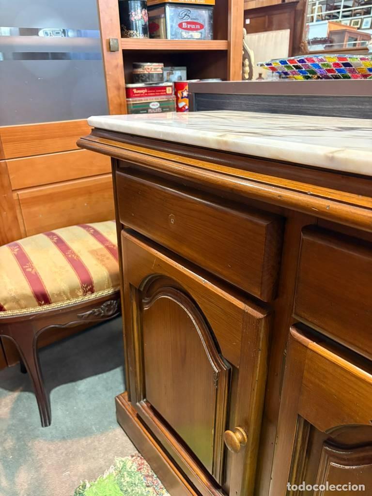 Vintage: MUEBLE PROVENZAL CON M&Aacute;RMOL - Foto 6