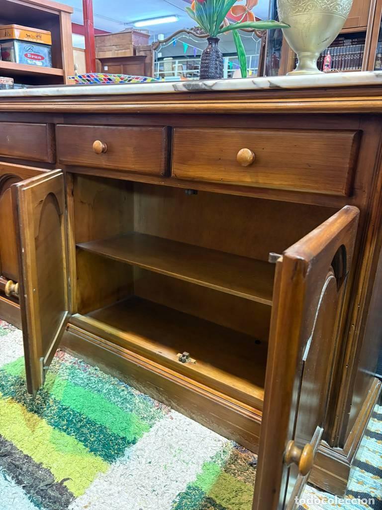 Vintage: MUEBLE PROVENZAL CON M&Aacute;RMOL - Foto 8