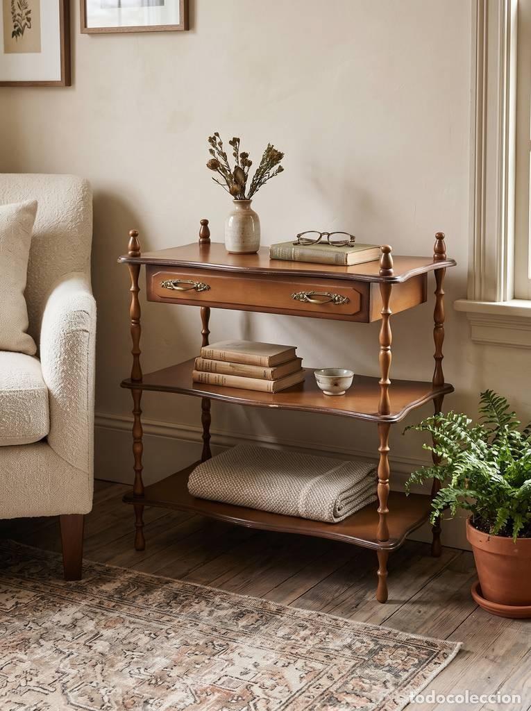 Vintage: MUEBLE AUXILIAR CL&Aacute;SICO - Foto 1