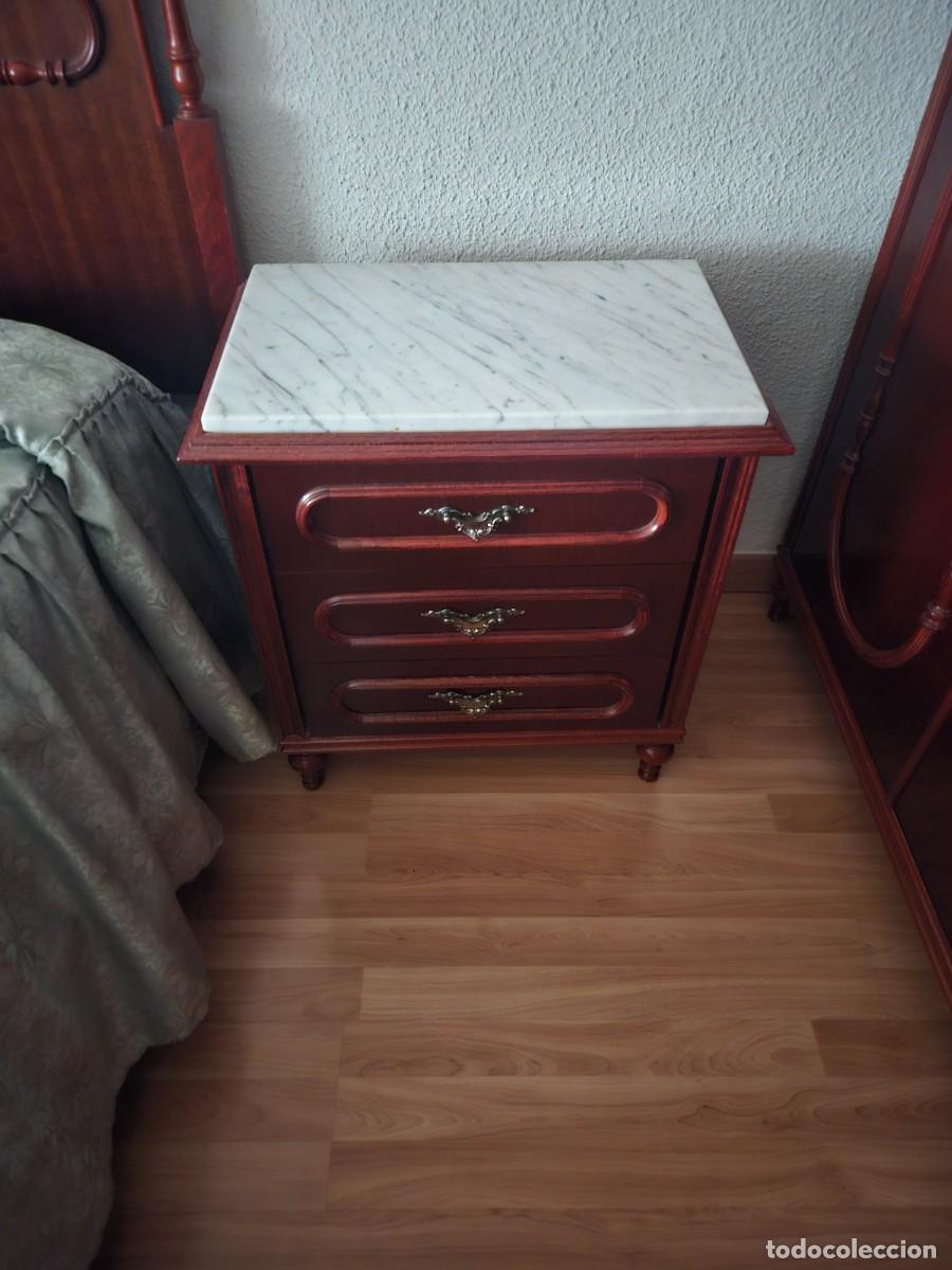 Vintage: Pack dormitorio vintage, cabecero, mesitas y comoda