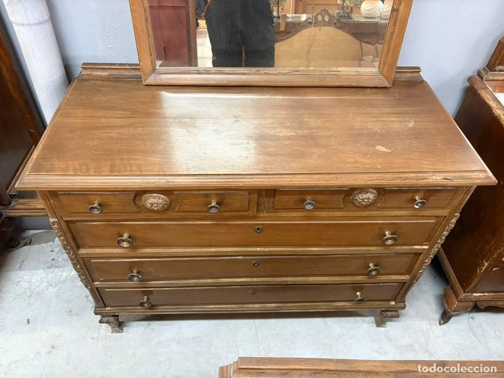 Vintage: CONJUNTO DE DORMITORIO CASTELLANO - Foto 7