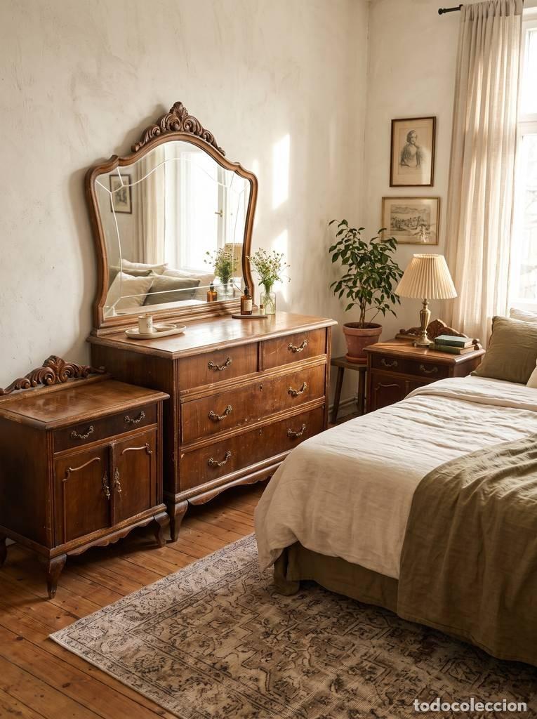 Vintage: CONJUNTO DE DORMITORIO VINTAGE - Foto 1