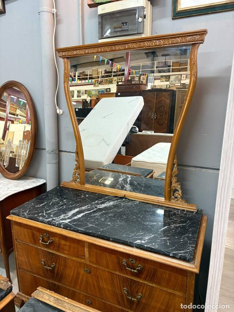 Vintage: CONJUNTO DE DORMITORIO CON M&Aacute;RMOL - Foto 2