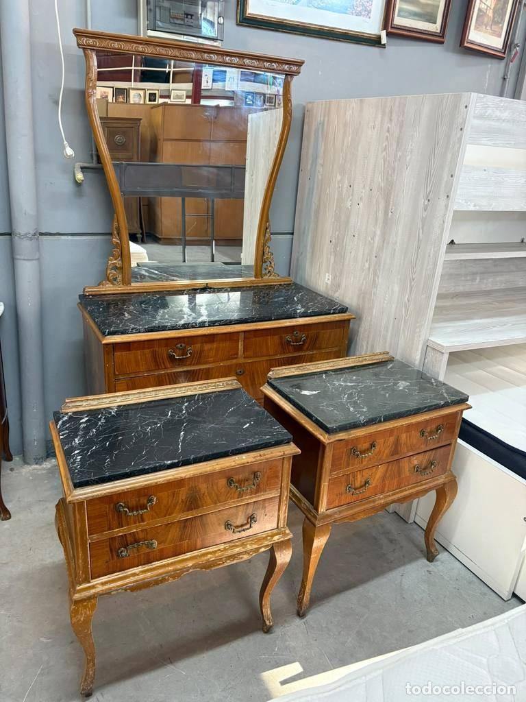 Vintage: CONJUNTO DE DORMITORIO CON M&Aacute;RMOL - Foto 5