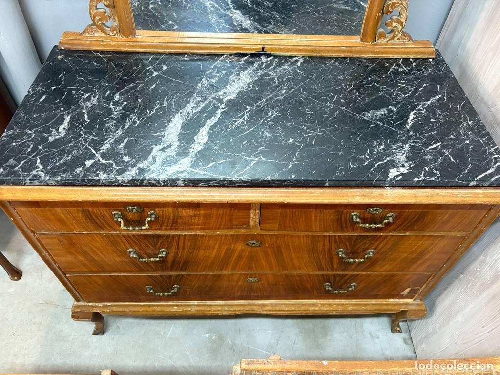 Vintage: CONJUNTO DE DORMITORIO CON M&Aacute;RMOL - Foto 8