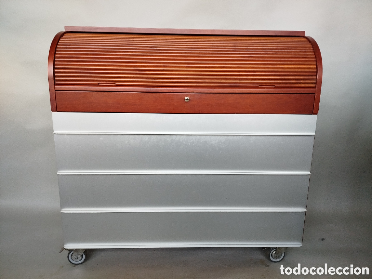 Vintage: ESCRITORIO MODELO REFLEX SECR&Eacute;TAIRE DISE&Ntilde;ADO POR VICO MAGISTRETTI PARA DE PAVODA