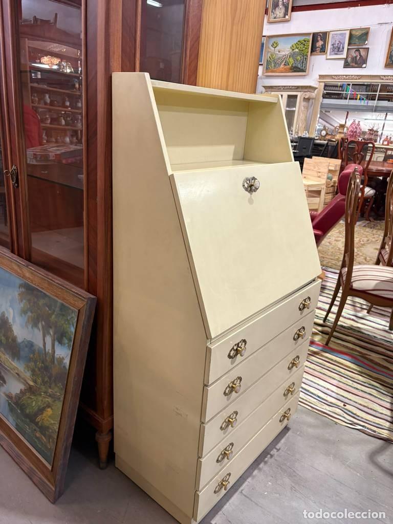 Vintage: MUEBLE SECRETER BLANCO - Foto 3