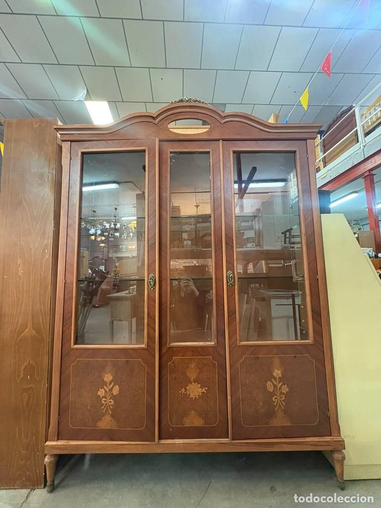 Vintage: VITRINA CL&Aacute;SICA DE MADERA - Foto 3