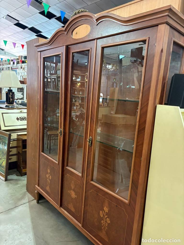 Vintage: VITRINA CL&Aacute;SICA DE MADERA - Foto 4