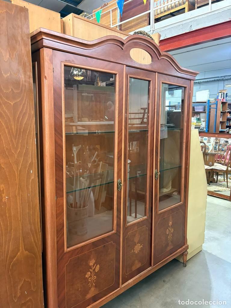 Vintage: VITRINA CL&Aacute;SICA DE MADERA - Foto 5