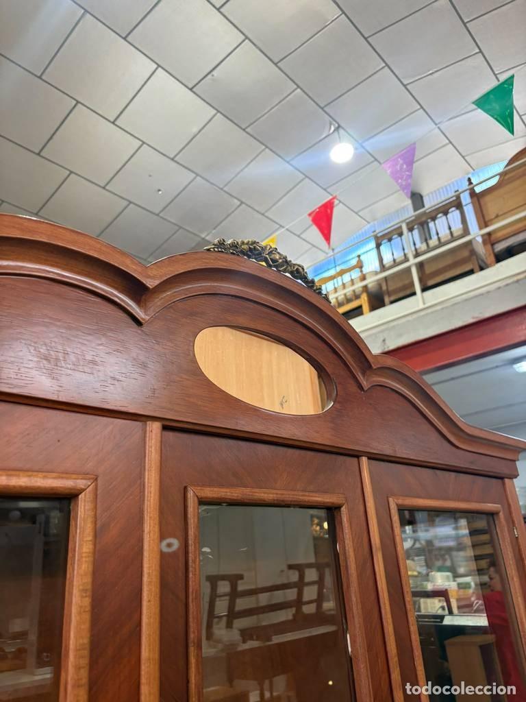 Vintage: VITRINA CL&Aacute;SICA DE MADERA - Foto 8