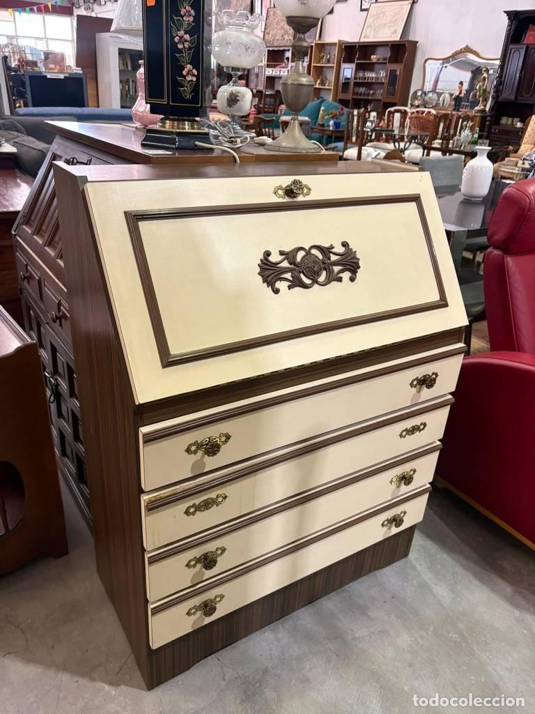Vintage: MUEBLE SECRETER BLANCO - Foto 3
