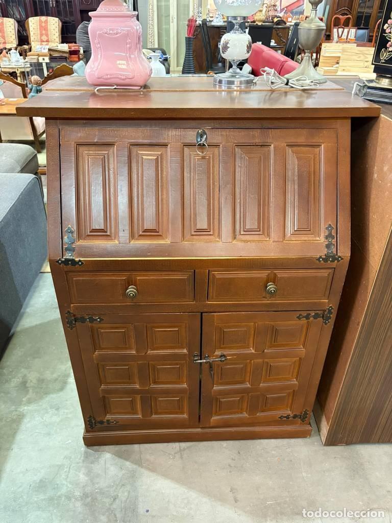 Vintage: MUEBLE SECRETER CASTELLANO - Foto 4