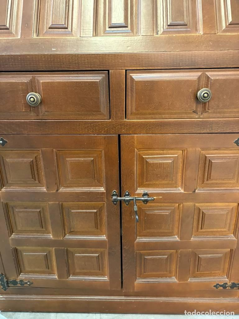 Vintage: MUEBLE SECRETER CASTELLANO - Foto 6