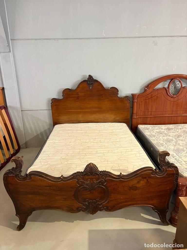 Vintage: CAMA DE MADERA CL&Aacute;SICA - Foto 2