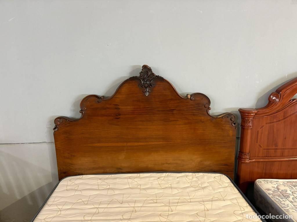 Vintage: CAMA DE MADERA CL&Aacute;SICA - Foto 4