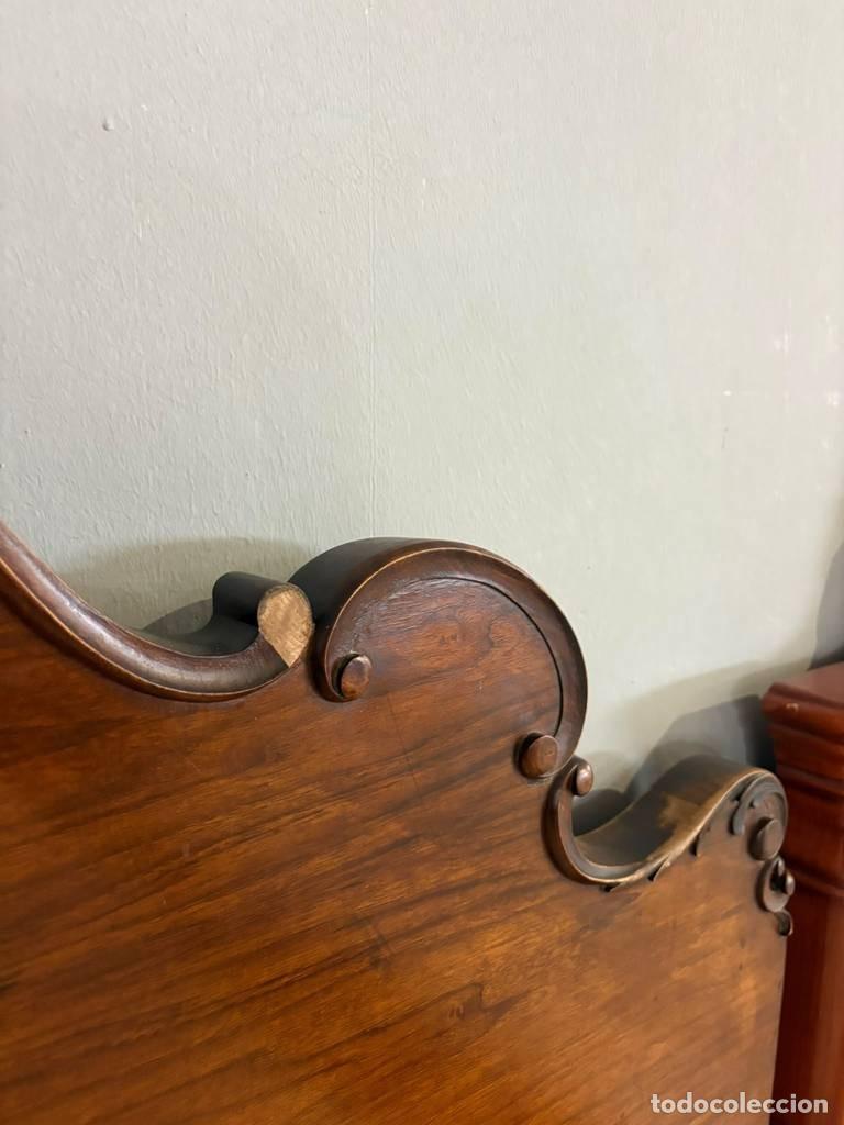 Vintage: CAMA DE MADERA CL&Aacute;SICA - Foto 8