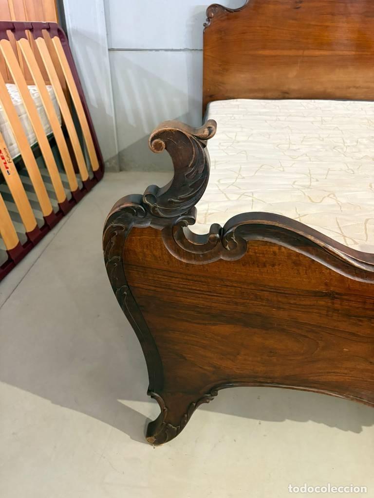 Vintage: CAMA DE MADERA CL&Aacute;SICA - Foto 9