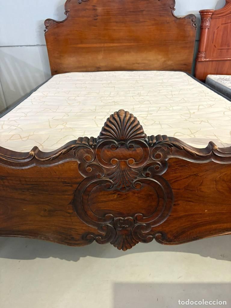 Vintage: CAMA DE MADERA CL&Aacute;SICA - Foto 10