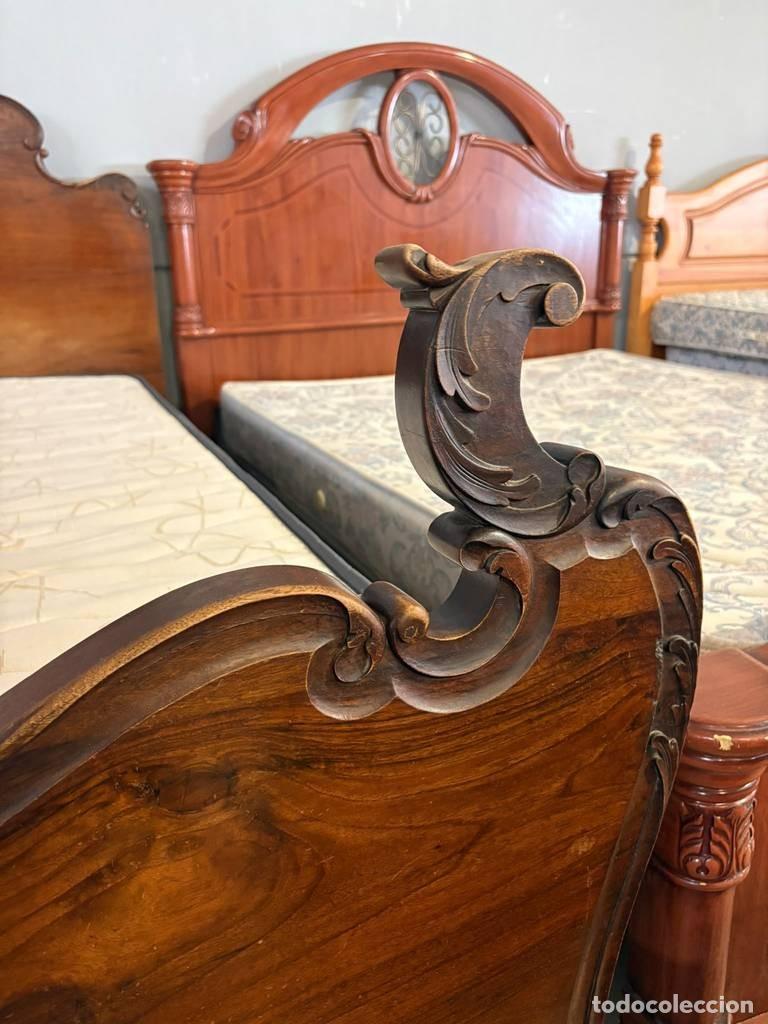 Vintage: CAMA DE MADERA CL&Aacute;SICA - Foto 11
