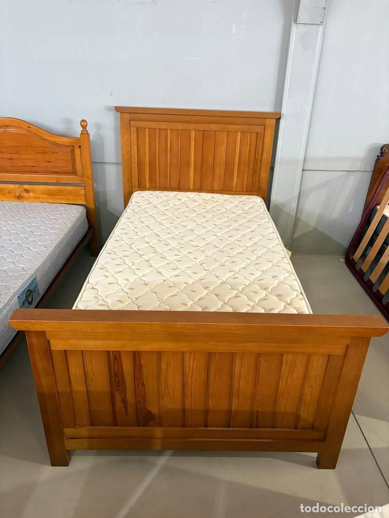 Vintage: ESTRUCTURA DE CAMA PROVENZAL - Foto 2