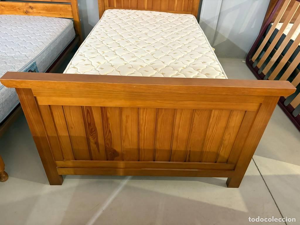 Vintage: ESTRUCTURA DE CAMA PROVENZAL - Foto 4
