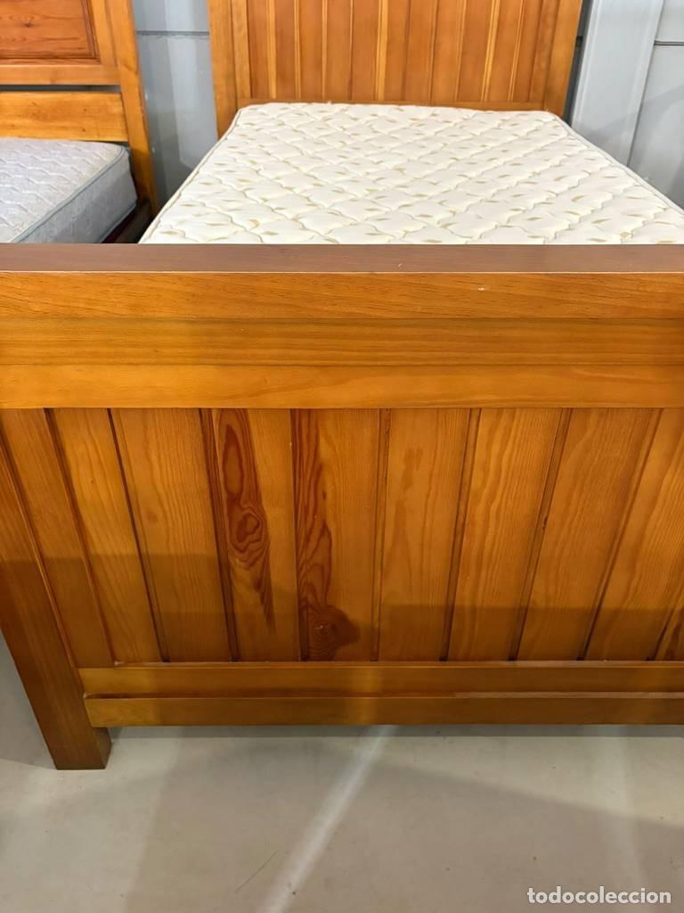 Vintage: ESTRUCTURA DE CAMA PROVENZAL - Foto 5