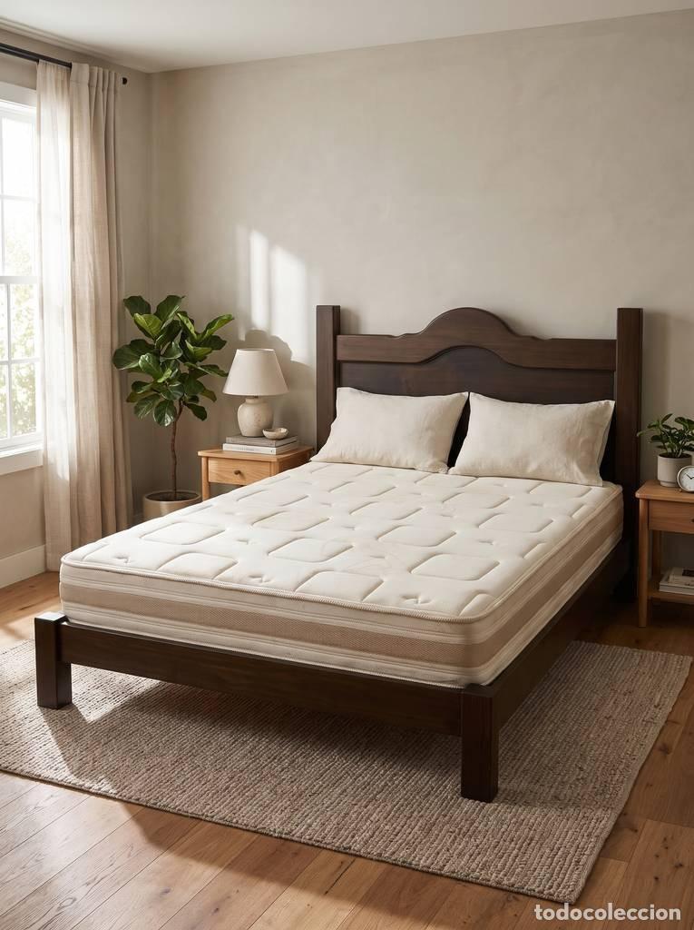 Vintage: ESTRUCTURA CAMA MADERA