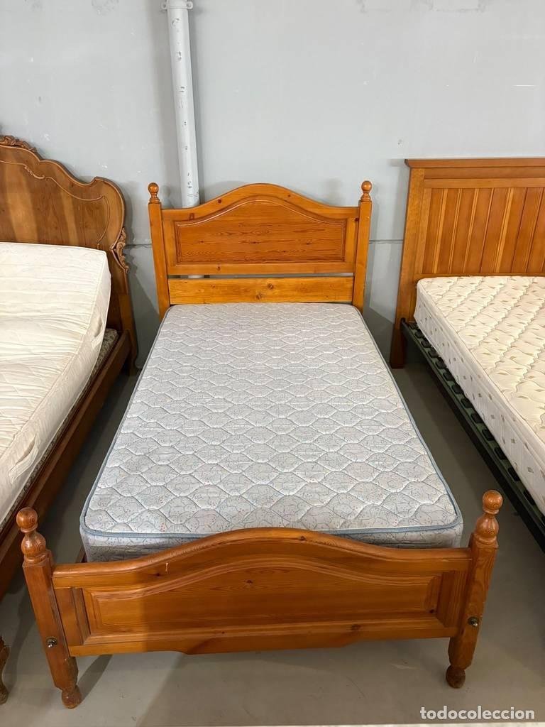 Vintage: ESTRUCTURA DE CAMA PROVENZAL - Foto 2