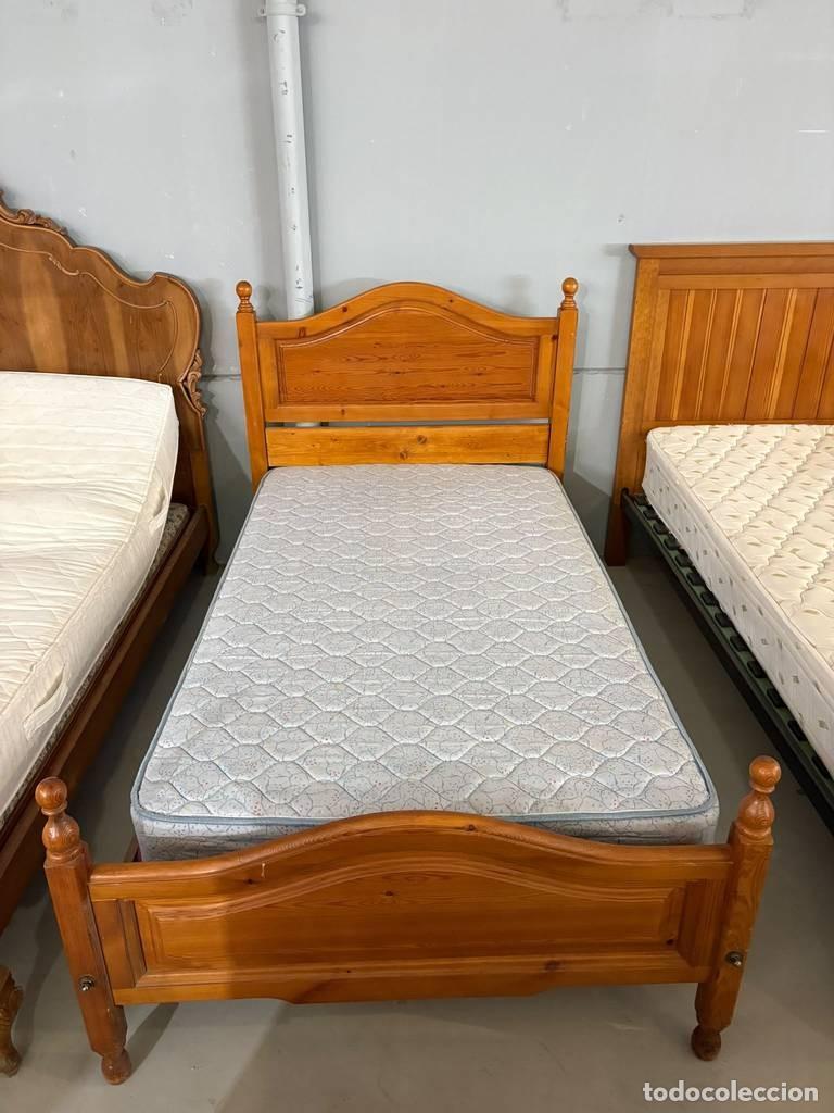 Vintage: ESTRUCTURA DE CAMA PROVENZAL - Foto 4