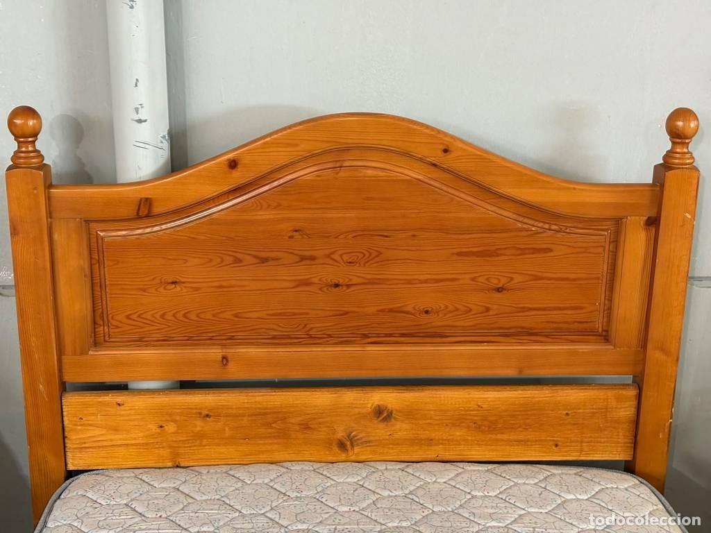 Vintage: ESTRUCTURA DE CAMA PROVENZAL - Foto 5