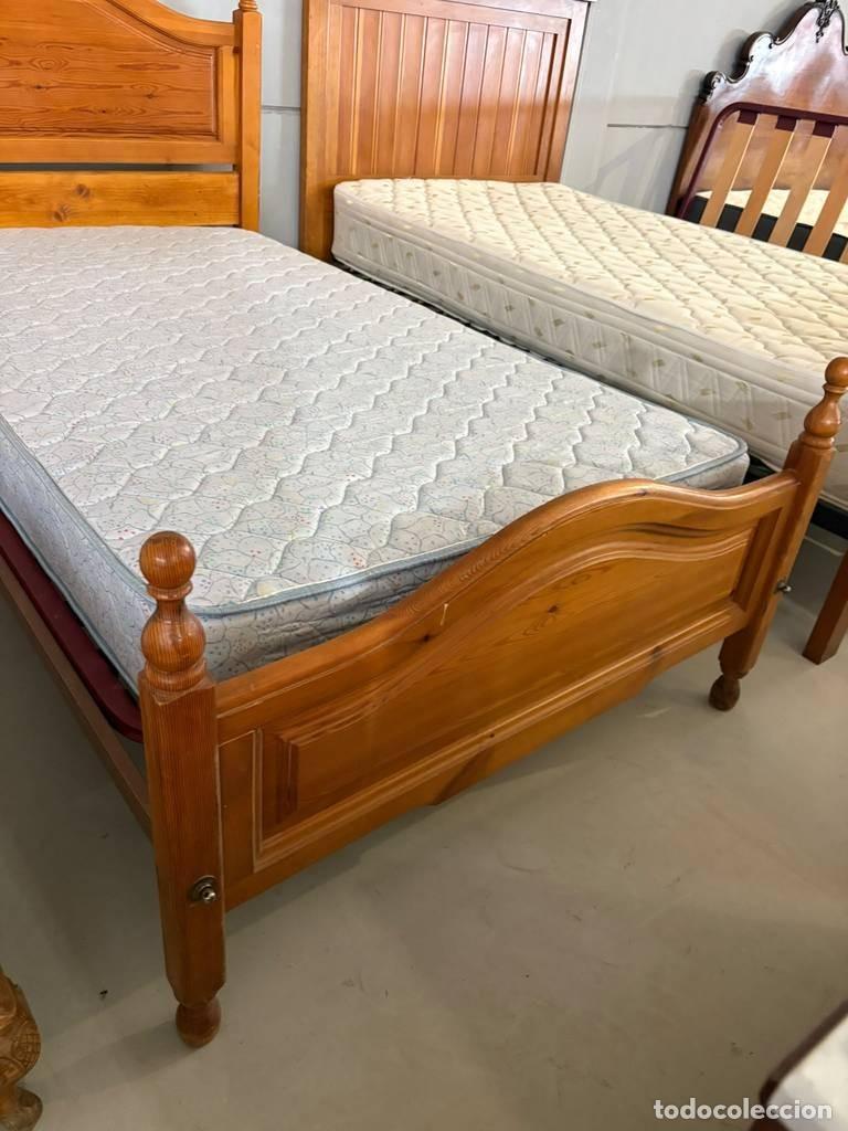 Vintage: ESTRUCTURA DE CAMA PROVENZAL - Foto 6