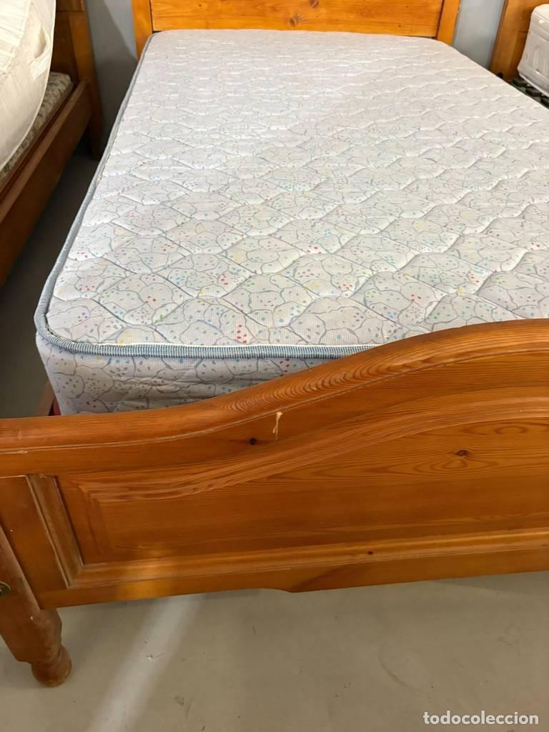 Vintage: ESTRUCTURA DE CAMA PROVENZAL - Foto 7