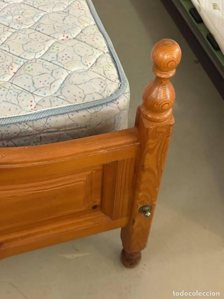 Vintage: ESTRUCTURA DE CAMA PROVENZAL - Foto 8