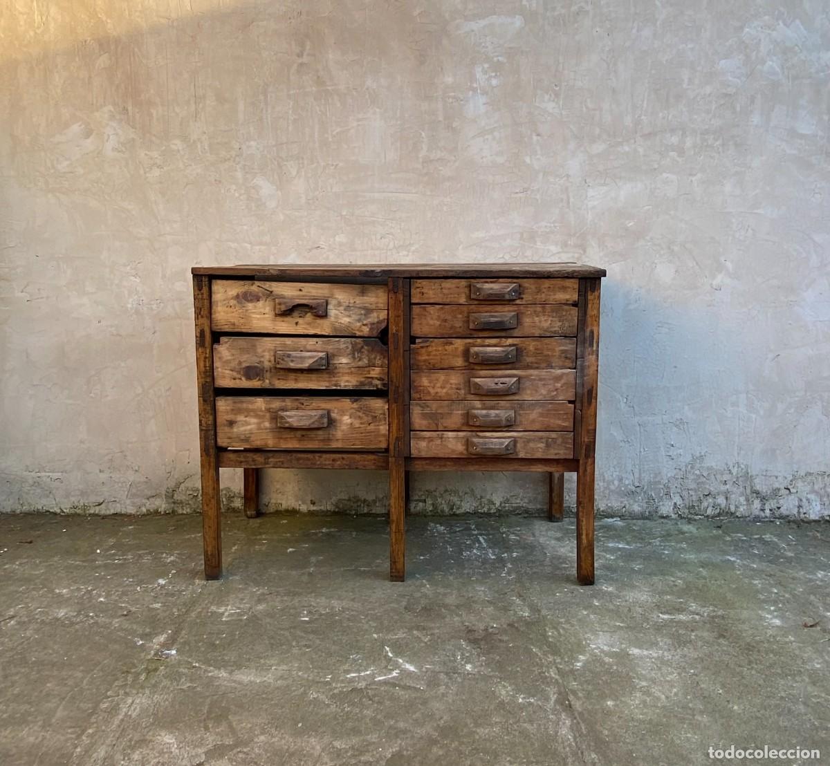 Vintage: Cajonera Industrial de Taller - Foto 1