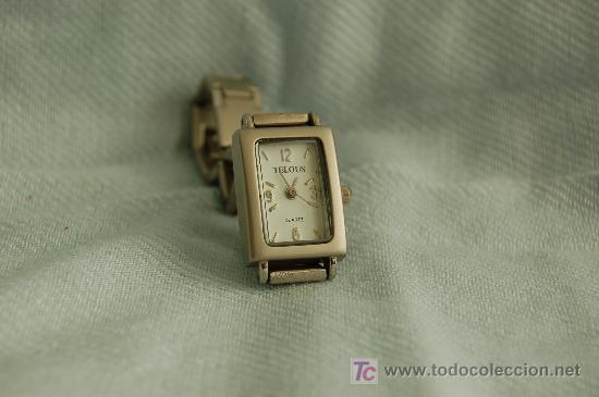 Vintage: RELOJ TELOUS SE&Ntilde;ORA RECTANGULAR - Foto 2