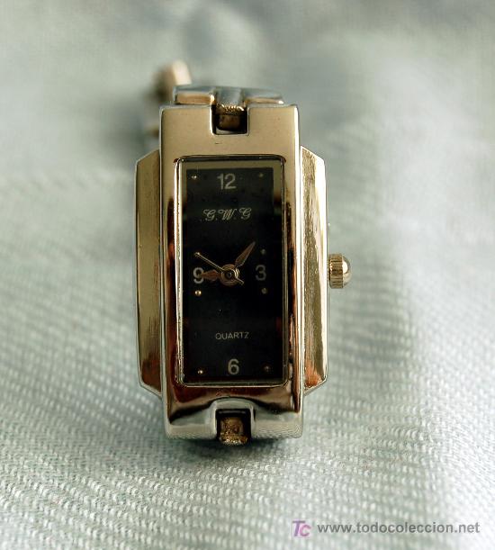 Vintage: RELOJ S.W.S SE&Ntilde;ORA RECTANGULAR - Foto 1