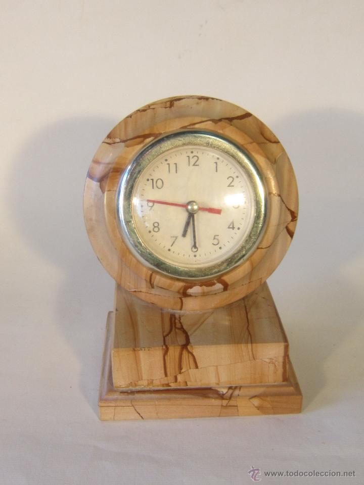 Vintage: reloj quartz en marmol - Foto 3