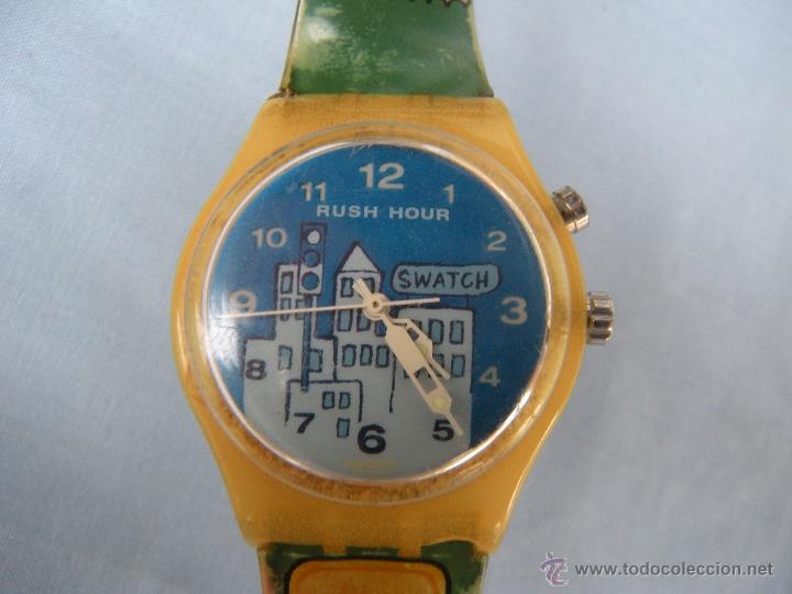Vintage: RELOJ SWATCH RUSH HOUR - Foto 1