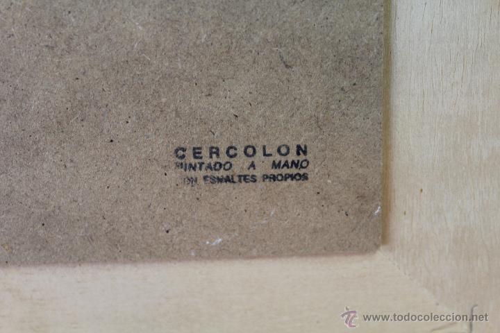 Vintage: reloj de pared quartz con esmaltes - Foto 3