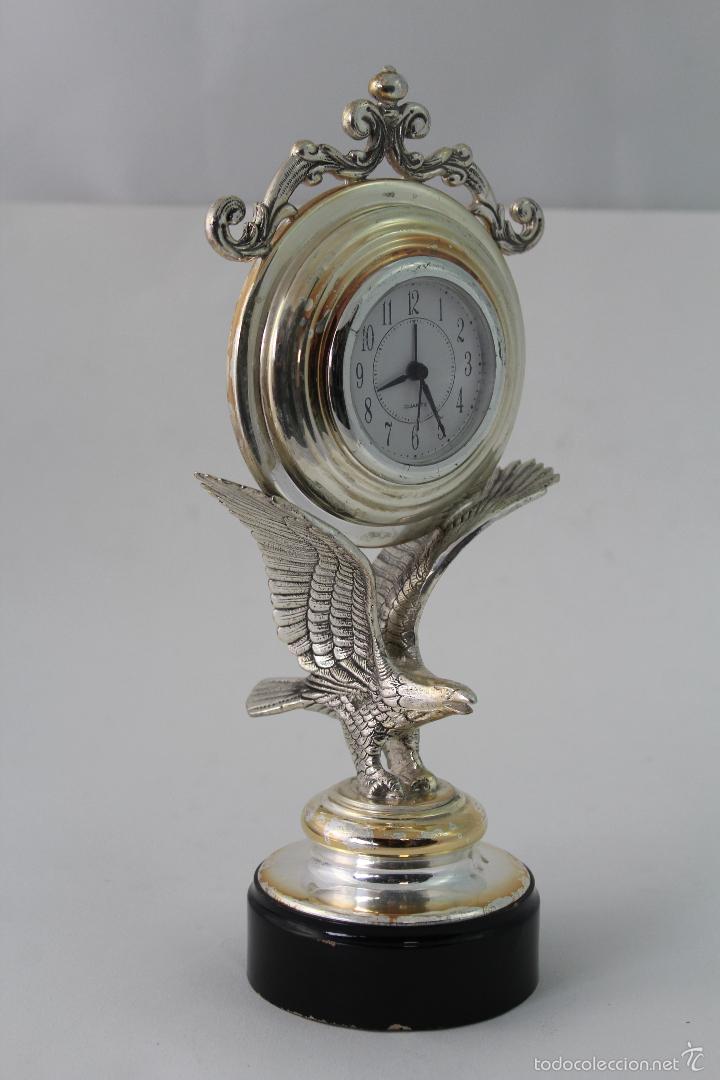 Vintage: reloj con aguila quart plateado - Foto 1