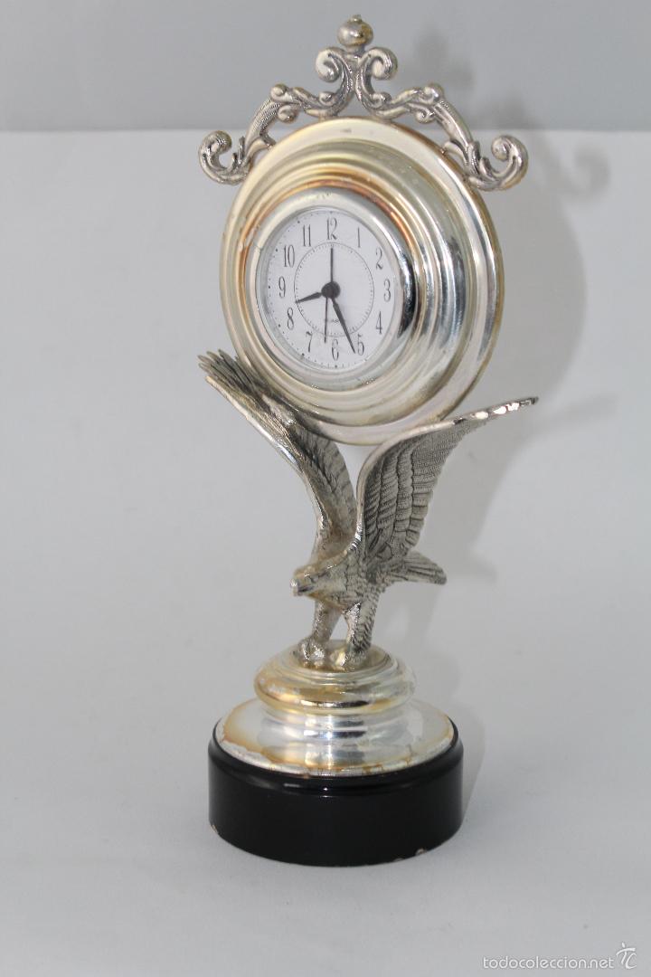 Vintage: reloj con aguila quart plateado - Foto 4