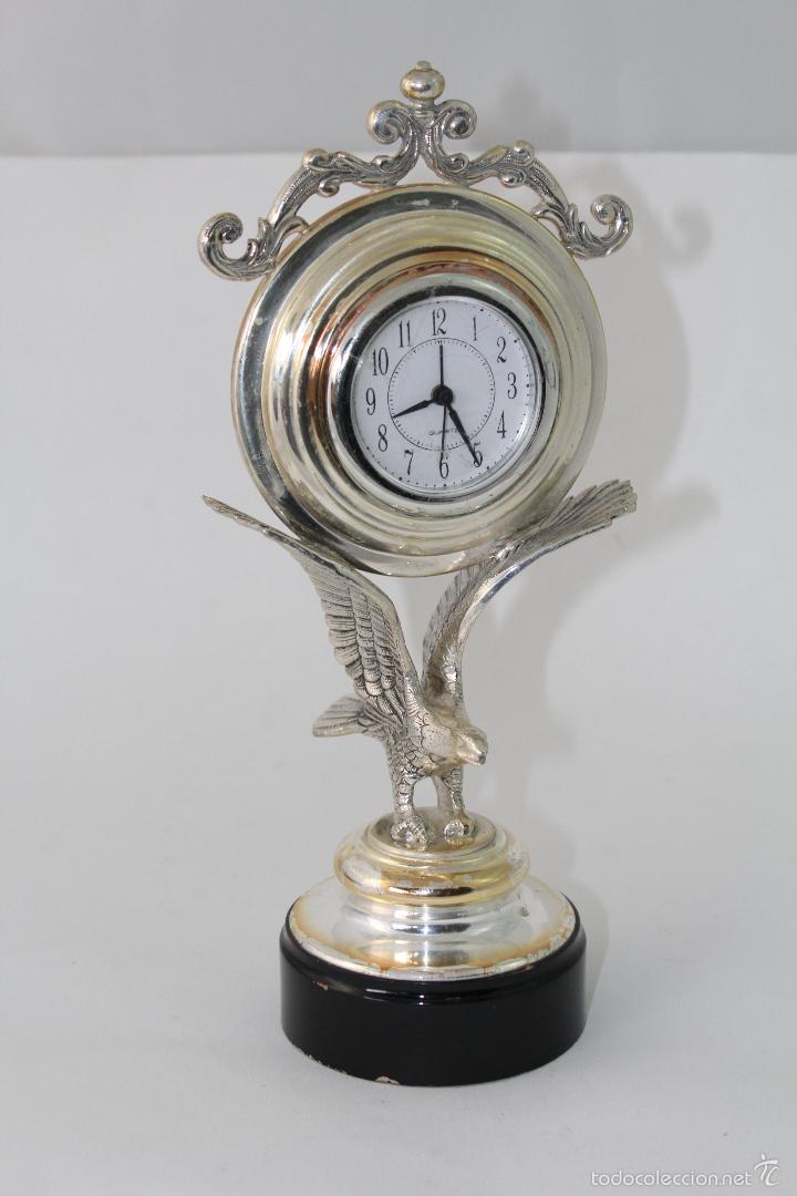 Vintage: reloj con aguila quart plateado - Foto 5