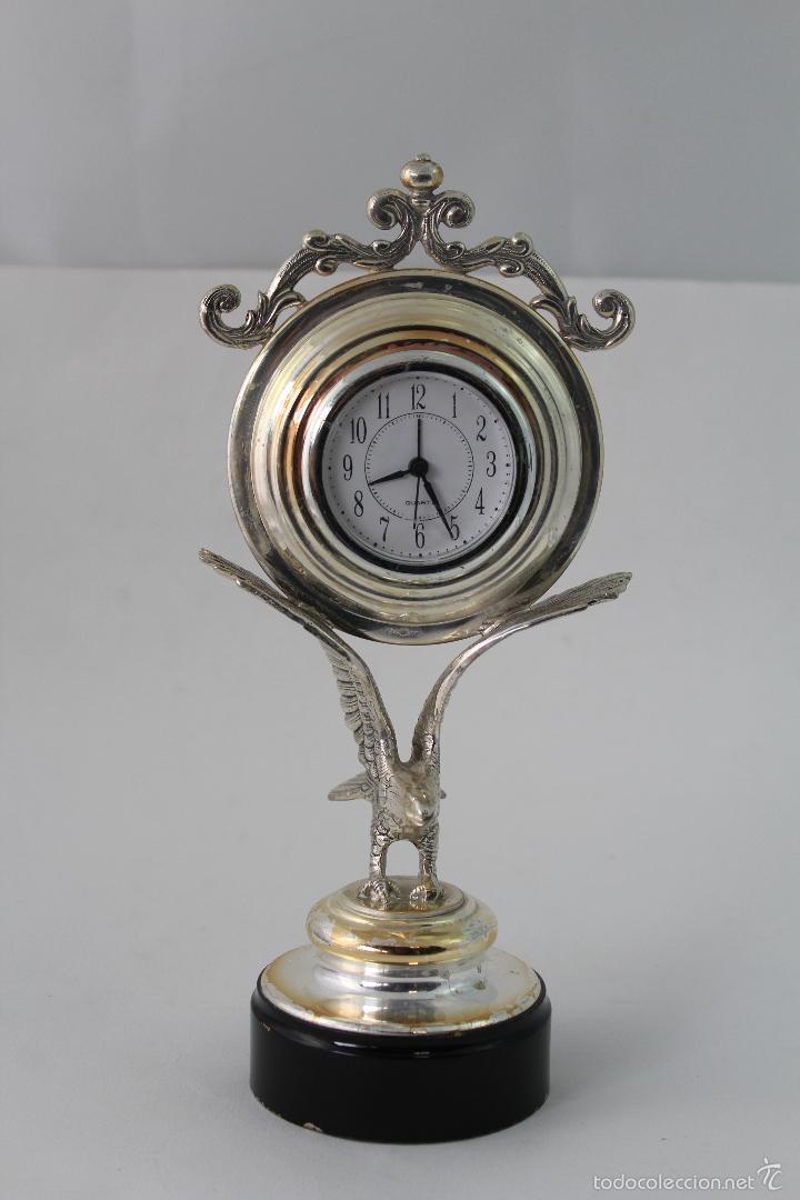 Vintage: reloj con aguila quart plateado - Foto 7