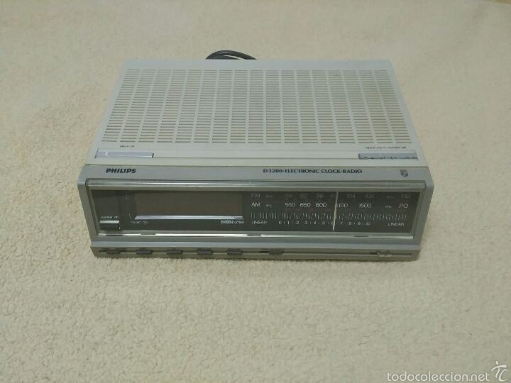 Vintage: Despertador el&eacute;ctrico Philips - Foto 4