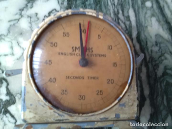 Vintage: Reloj de un billar de carambolas marca smiths englis clock systems - Foto 1