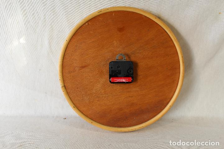 Vintage: reloj de pared quart en bamb&uacute; marca president - Foto 2