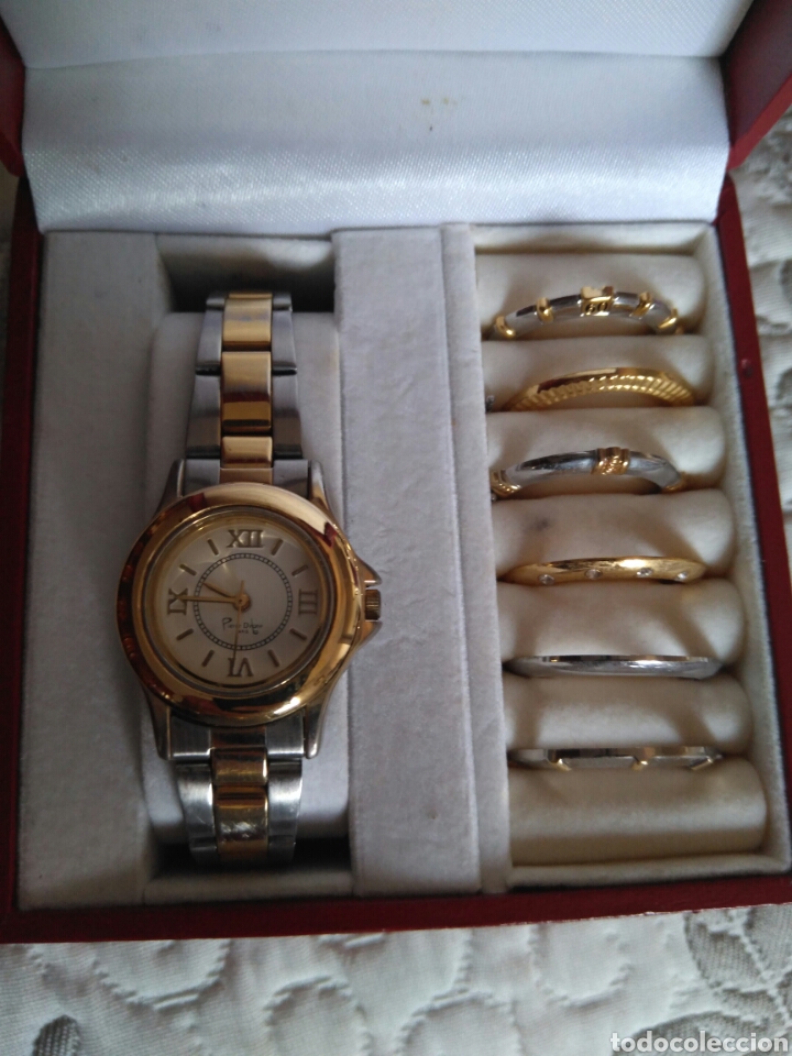 Vintage: Reloj metalizado - Foto 1
