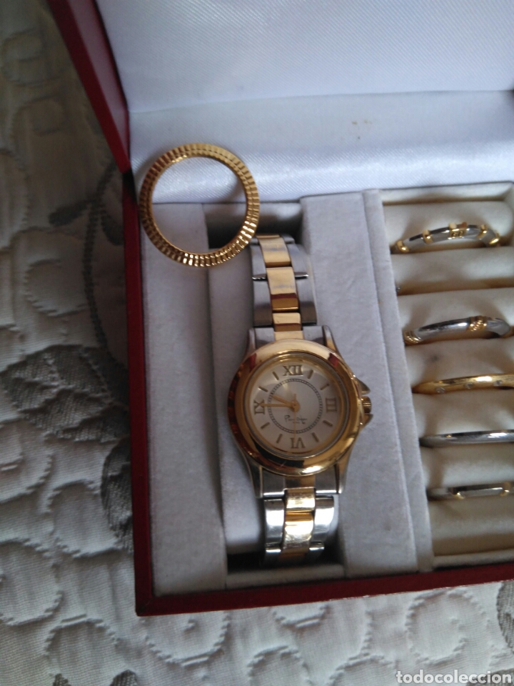 Vintage: Reloj metalizado - Foto 2