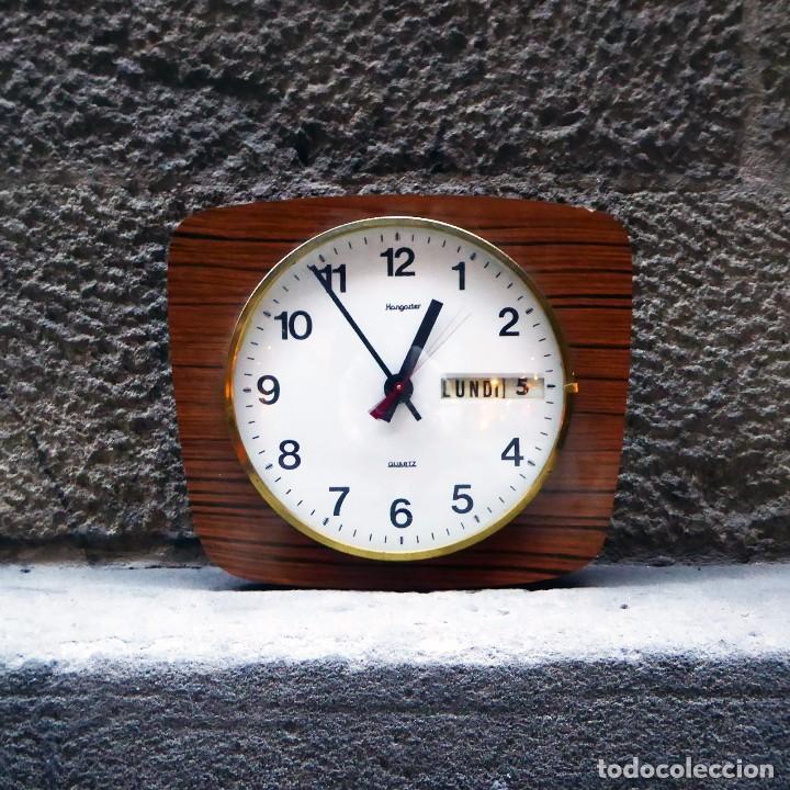Vintage: Reloj de pared Franc&eacute;s, 60s - Foto 1